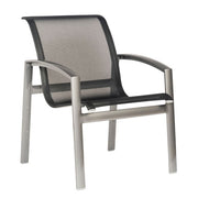 Metropolis Sling Dining Arm Chair - Stacking