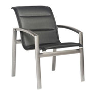 Metropolis Padded Sling Dining Arm Chair - Stacking