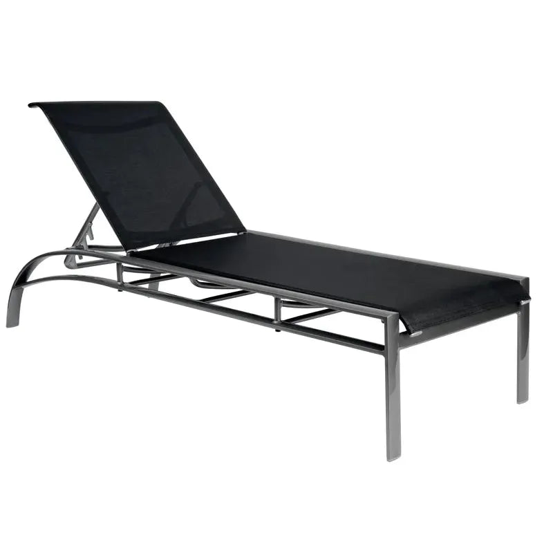 Metropolis Sling Adjustable Chaise Lounge - Stacking