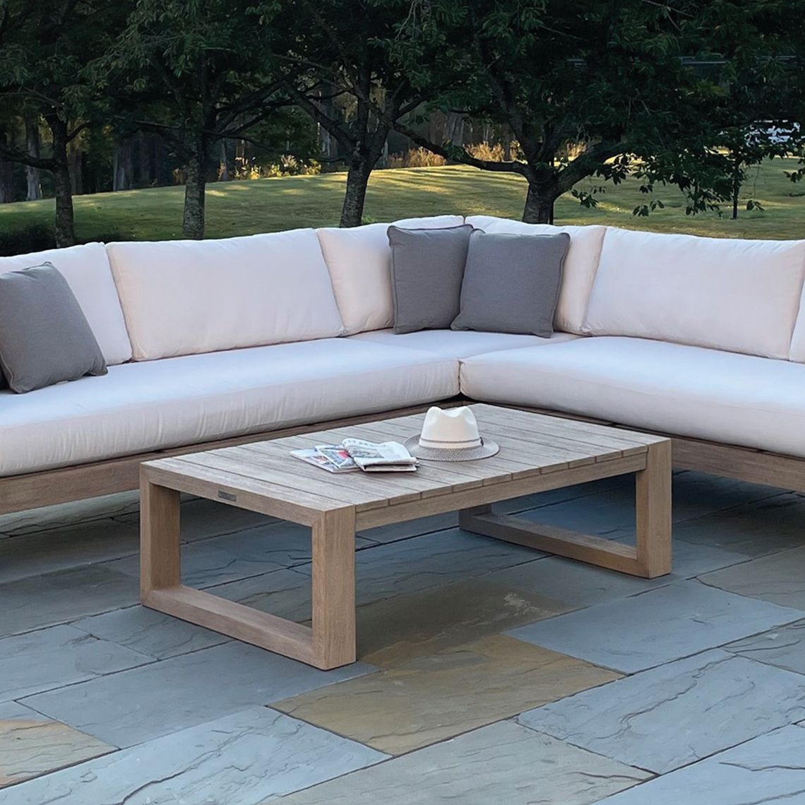 Montauk 51" x 31.5" Coffee Table