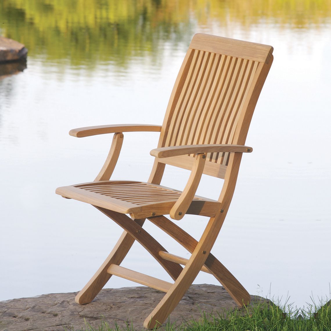 Monterey Dining Folding Arm Chair