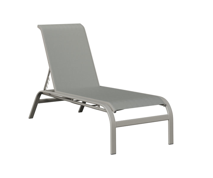Murphy Sling Chaise Lounge Without Arms