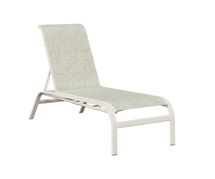 Murphy Sling Chaise Lounge Without Arms