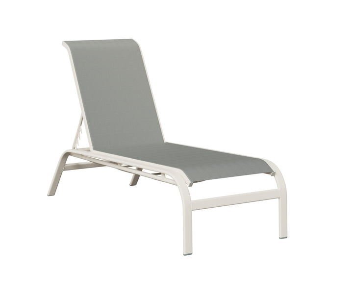 Murphy Sling Chaise Lounge Without Arms