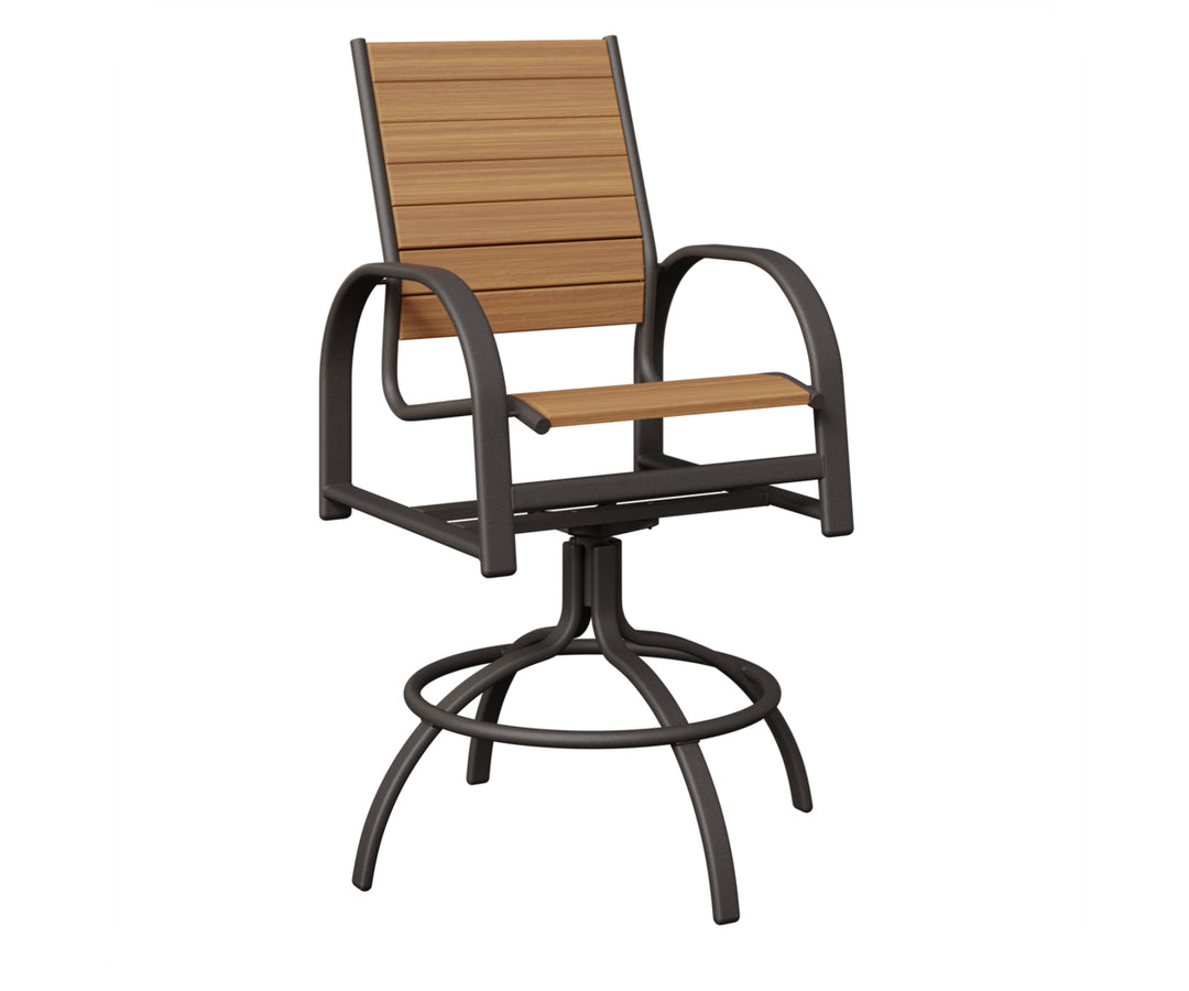 Murphy Poly Swivel Bar Chair