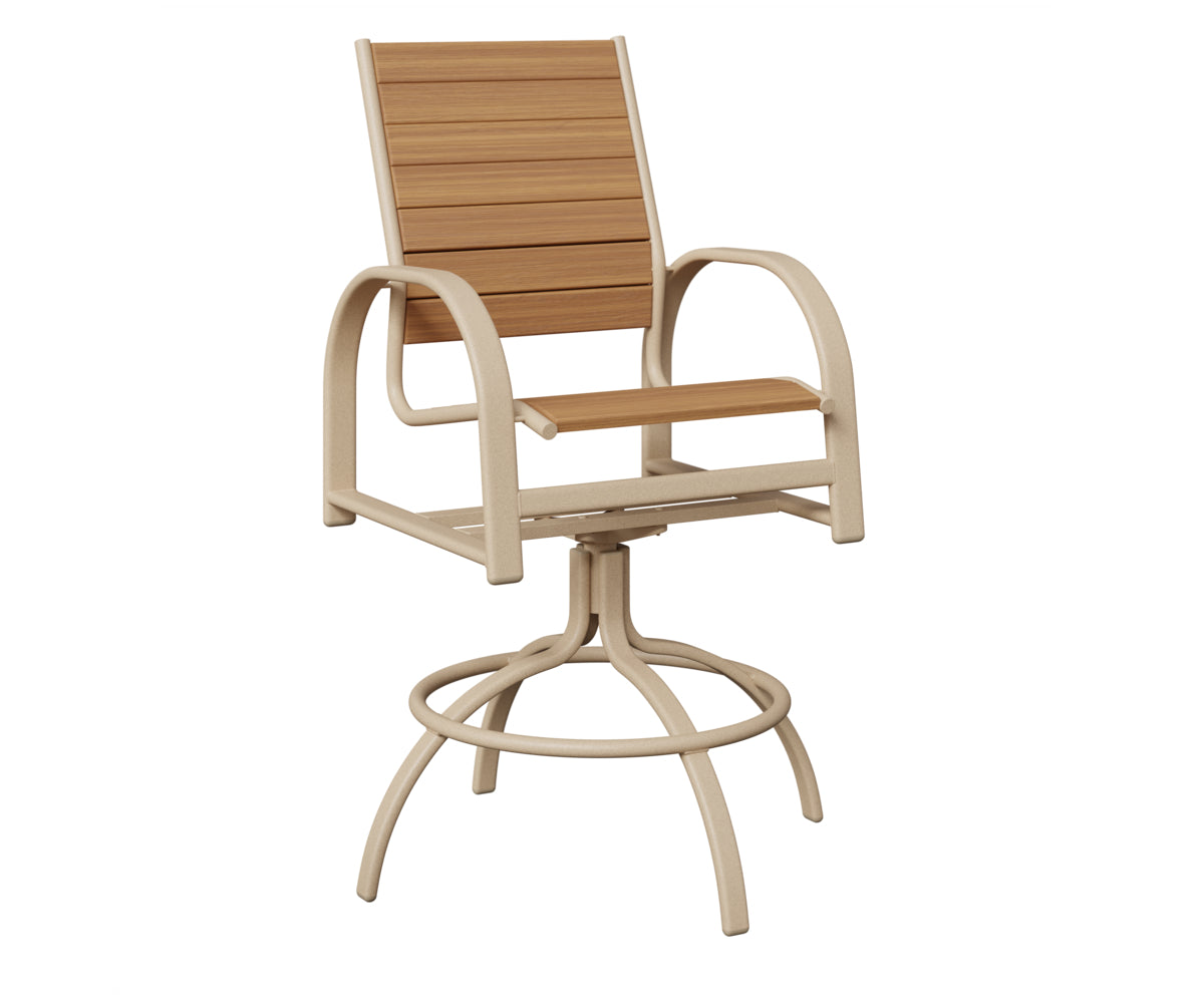 Murphy Poly Swivel Bar Chair