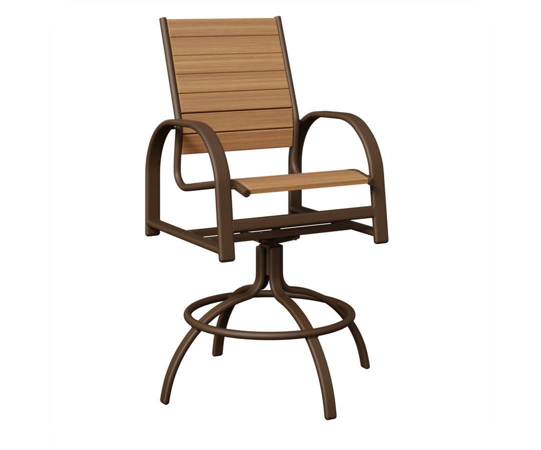 Murphy Poly Swivel Bar Chair