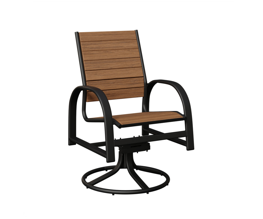 Murphy Poly Swivel Rocker Dining Chair
