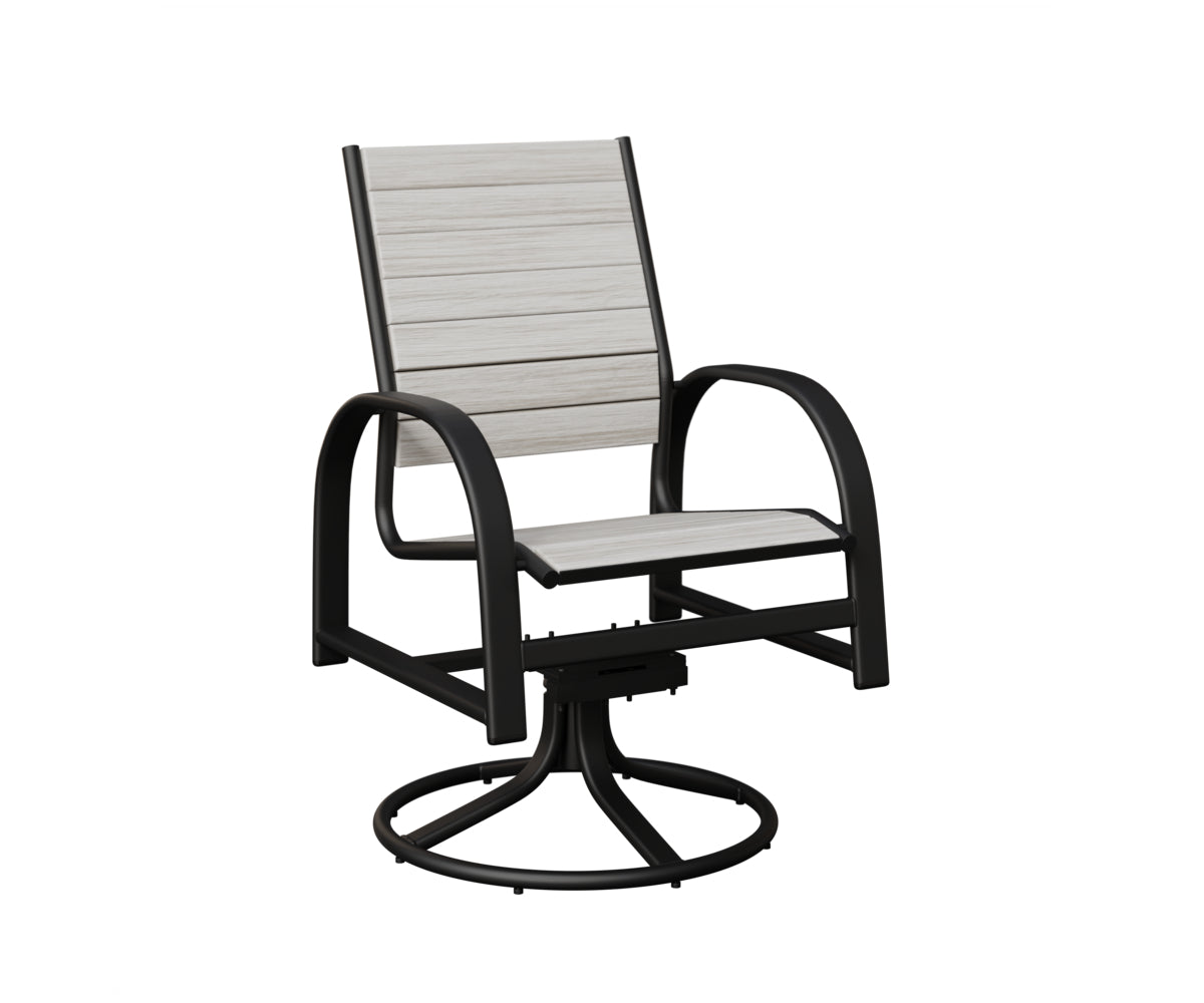 Murphy Poly Swivel Rocker Dining Chair