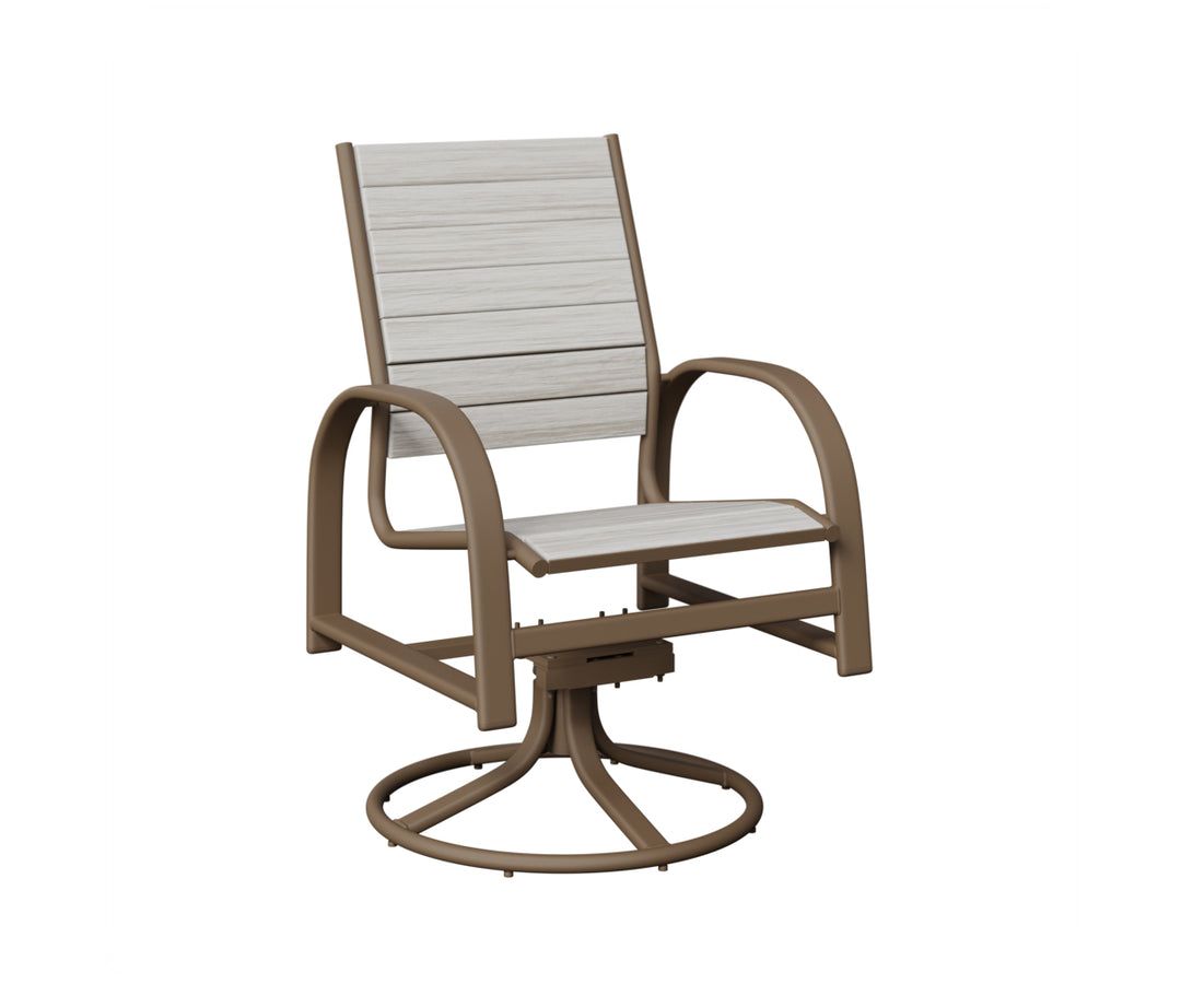 Murphy Poly Swivel Rocker Dining Chair