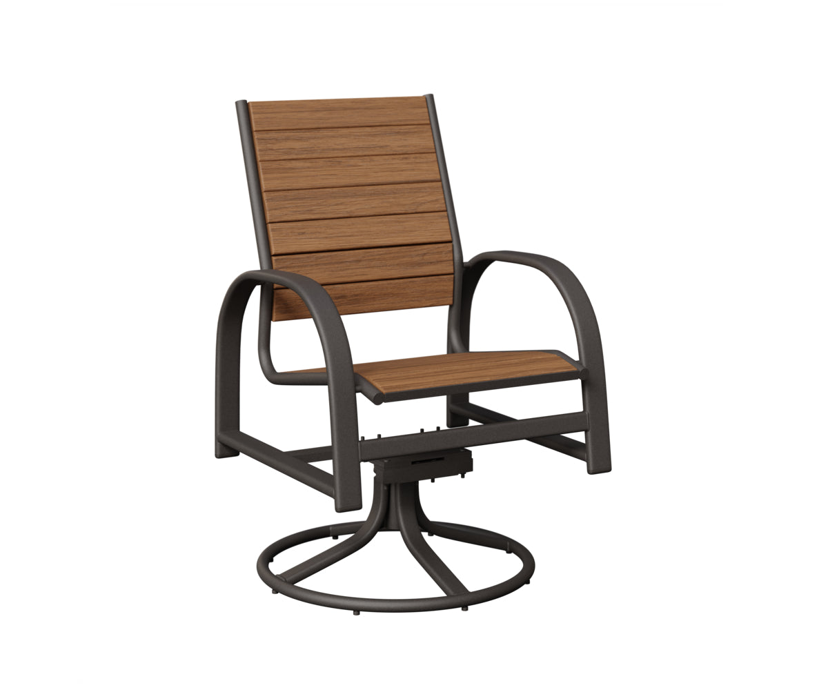 Murphy Poly Swivel Rocker Dining Chair