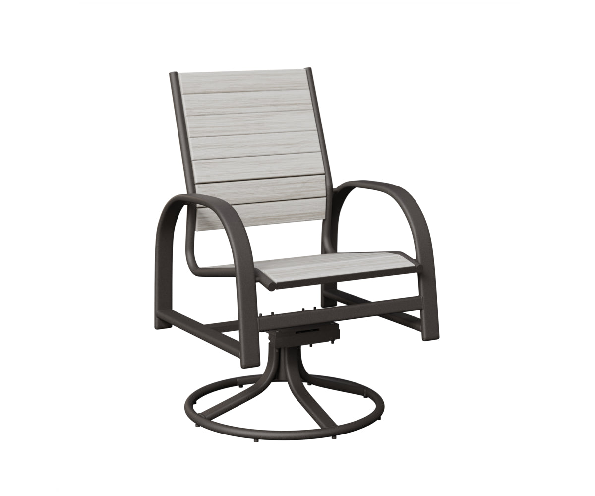 Murphy Poly Swivel Rocker Dining Chair