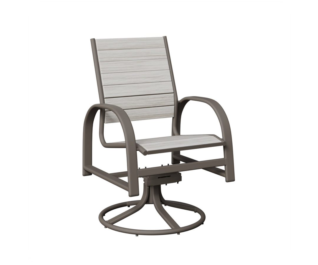 Murphy Poly Swivel Rocker Dining Chair