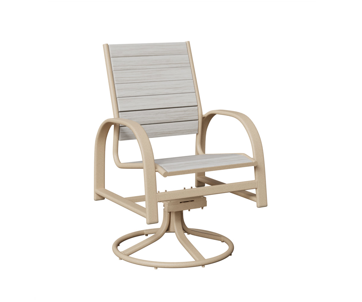 Murphy Poly Swivel Rocker Dining Chair