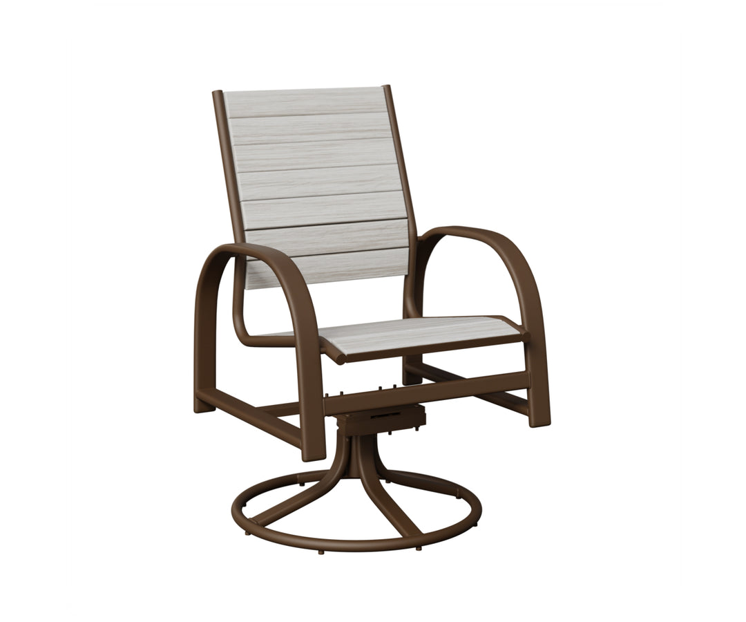 Murphy Poly Swivel Rocker Dining Chair