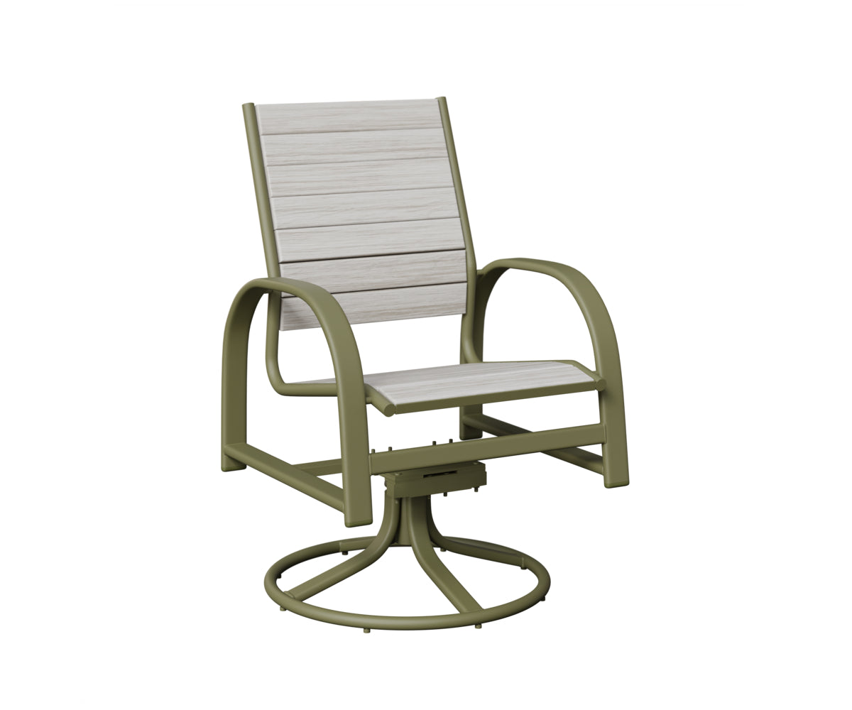 Murphy Poly Swivel Rocker Dining Chair