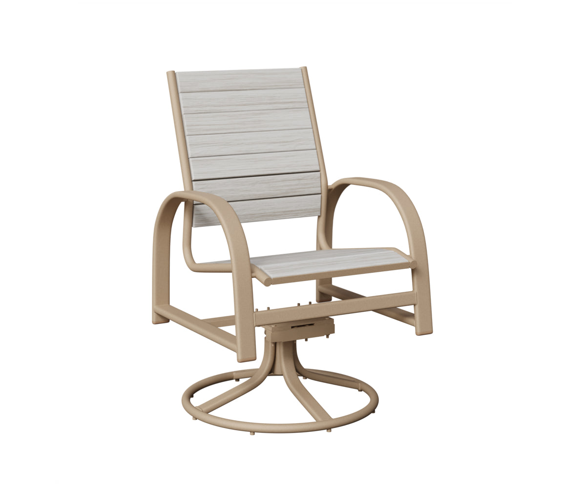 Murphy Poly Swivel Rocker Dining Chair