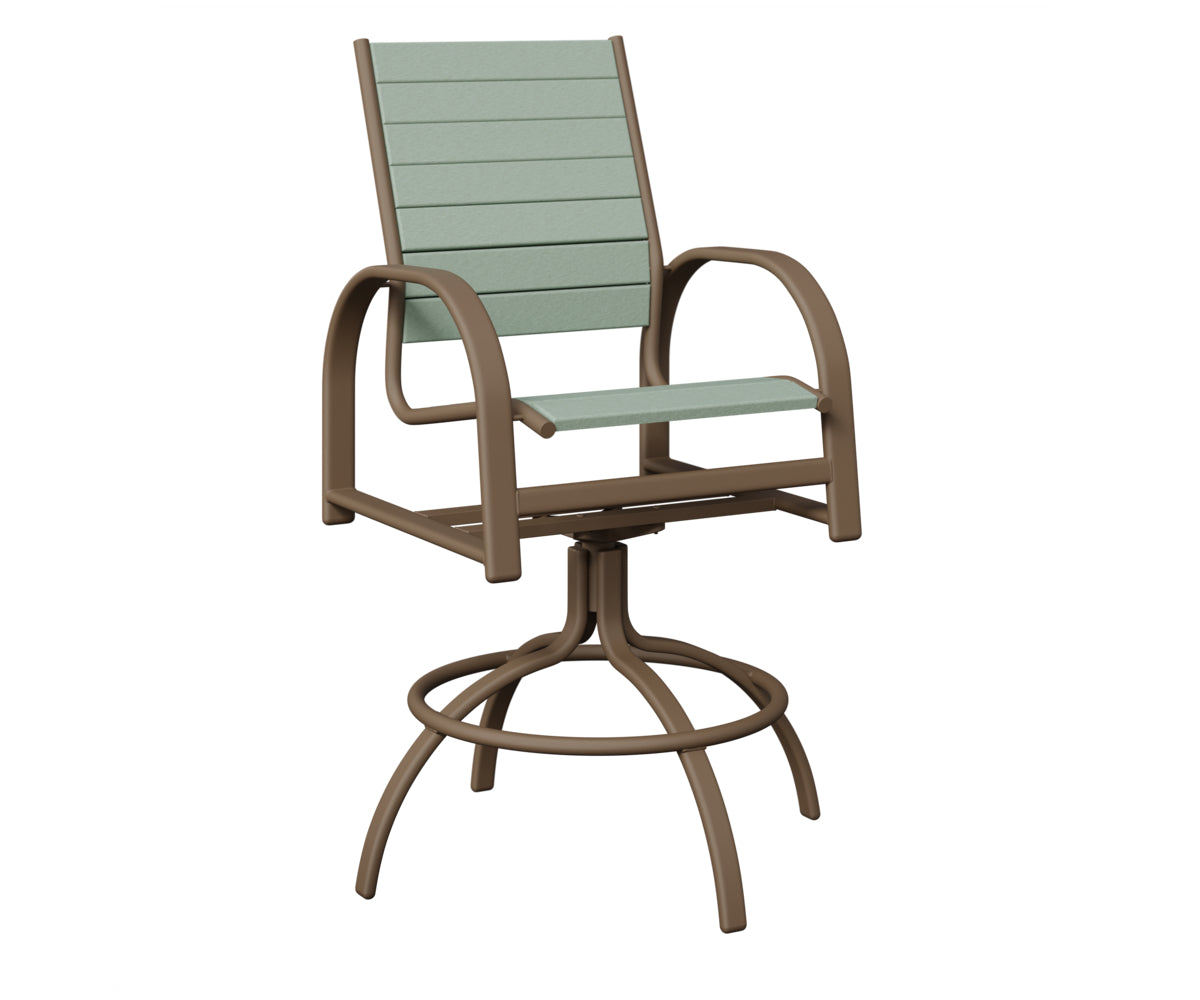 Murphy Poly Swivel Bar Chair
