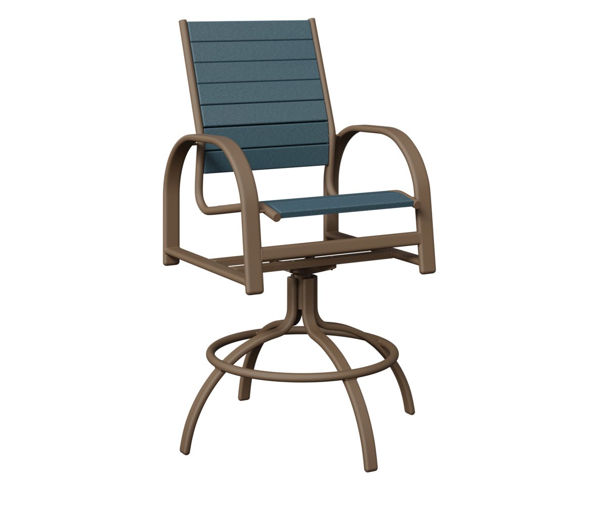 Murphy Poly Swivel Bar Chair