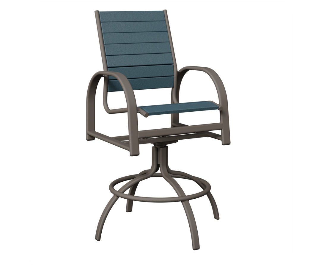 Murphy Poly Swivel Bar Chair
