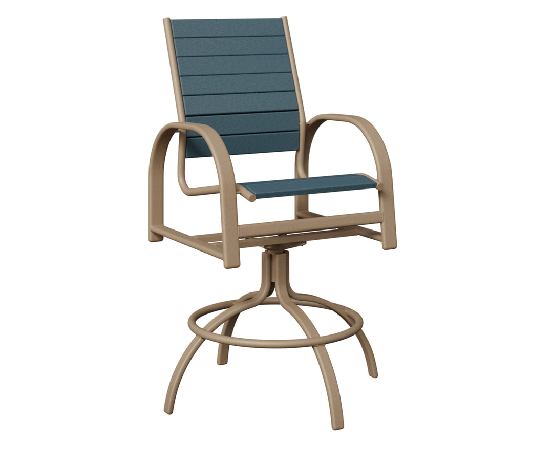 Murphy Poly Swivel Bar Chair