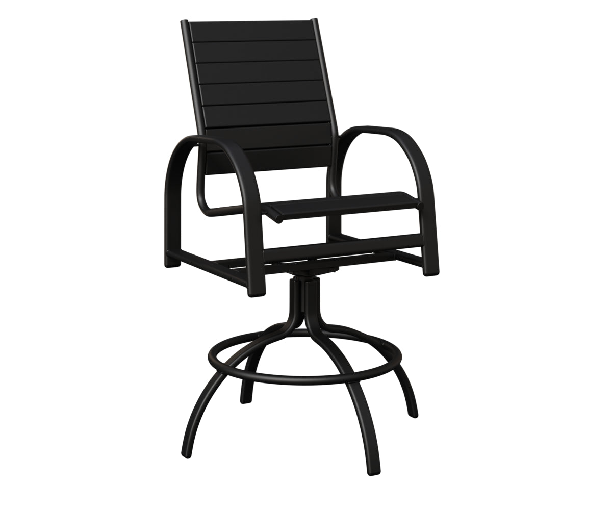 Murphy Poly Swivel Bar Chair