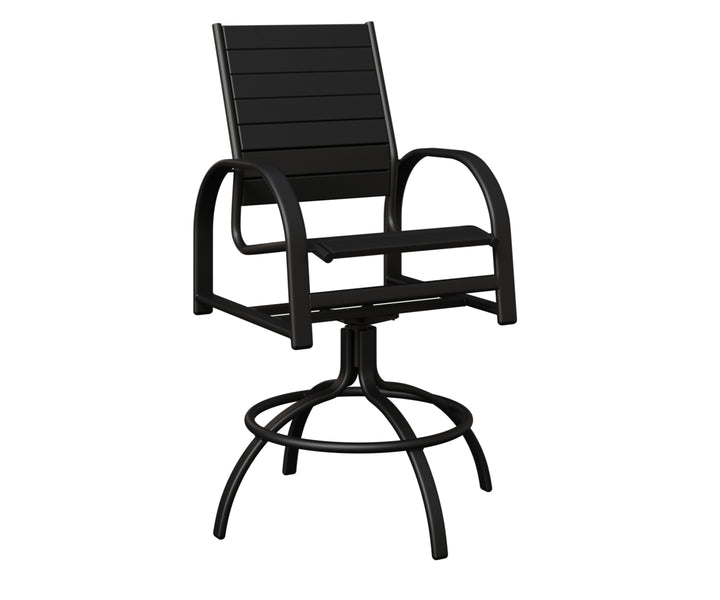 Murphy Poly Swivel Bar Chair