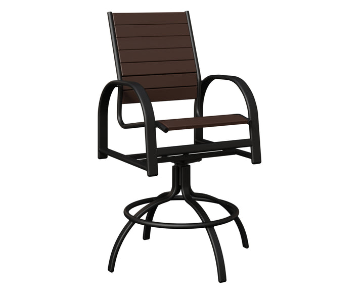 Murphy Poly Swivel Bar Chair
