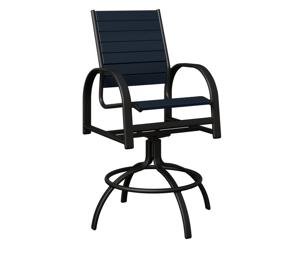 Murphy Poly Swivel Bar Chair