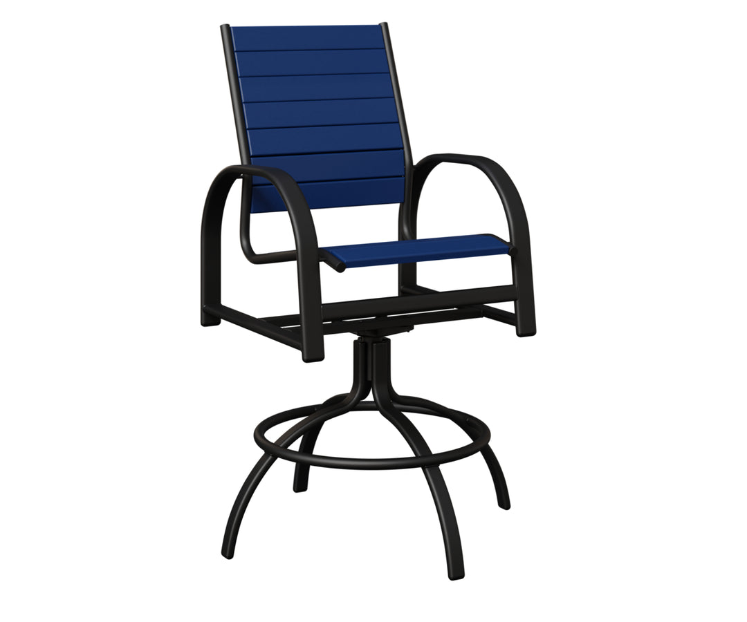 Murphy Poly Swivel Bar Chair