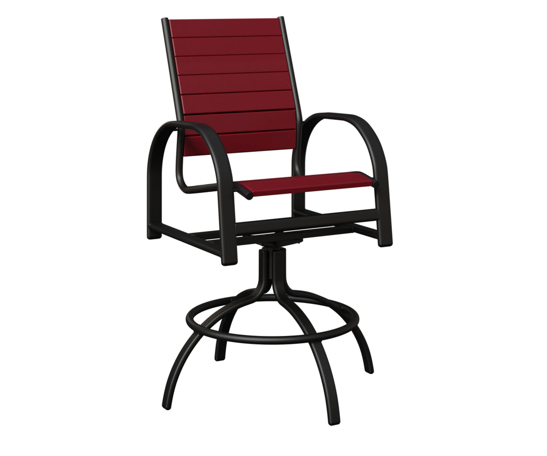 Murphy Poly Swivel Bar Chair