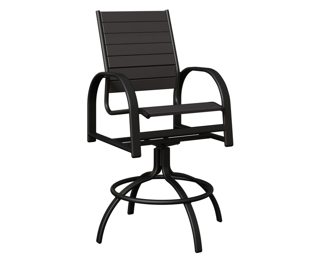 Murphy Poly Swivel Bar Chair