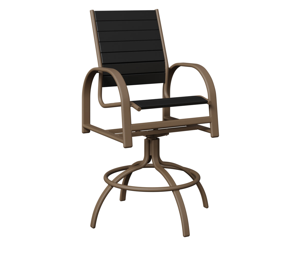 Murphy Poly Swivel Bar Chair