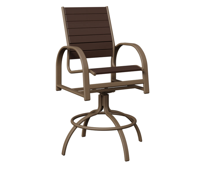 Murphy Poly Swivel Bar Chair