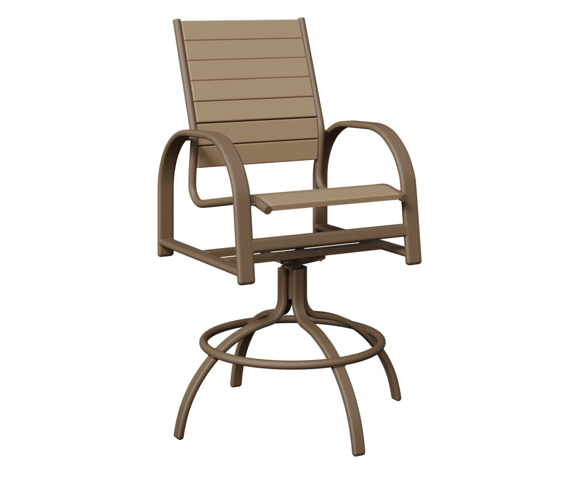 Murphy Poly Swivel Bar Chair