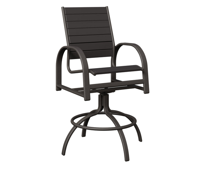 Murphy Poly Swivel Bar Chair
