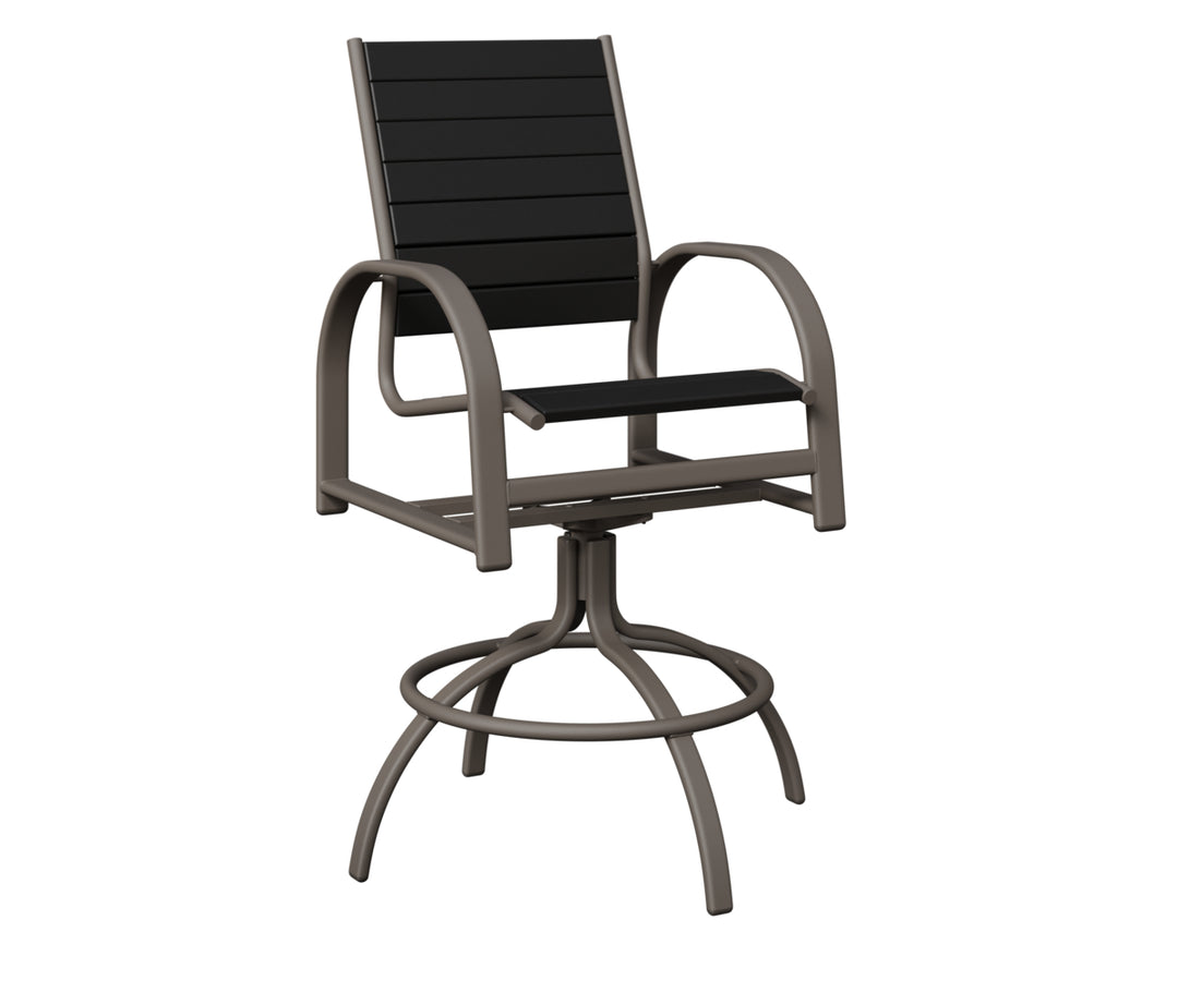 Murphy Poly Swivel Bar Chair