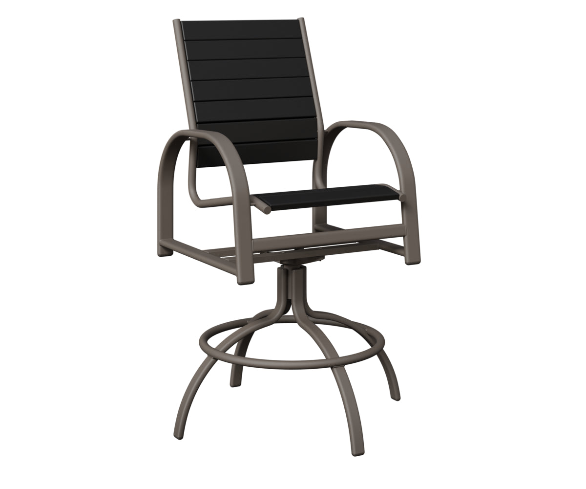 Murphy Poly Swivel Bar Chair