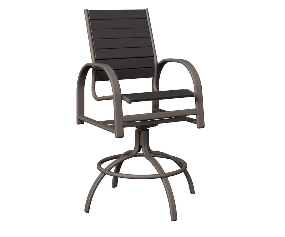Murphy Poly Swivel Bar Chair