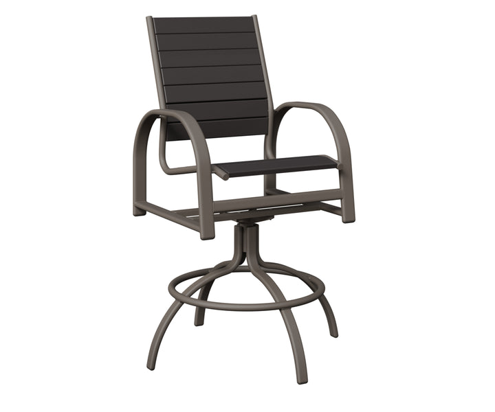 Murphy Poly Swivel Bar Chair