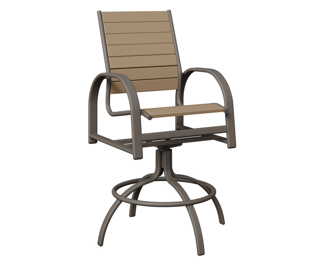 Murphy Poly Swivel Bar Chair