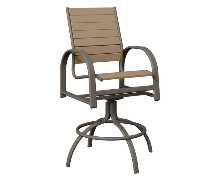 Murphy Poly Swivel Bar Chair