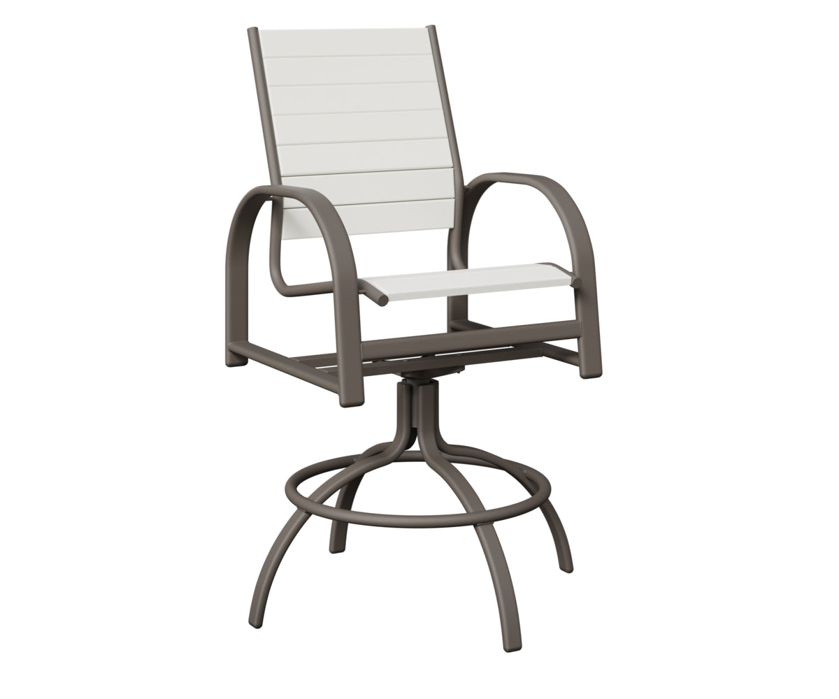 Murphy Poly Swivel Bar Chair