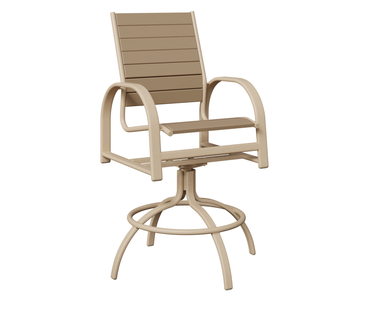 Murphy Poly Swivel Bar Chair