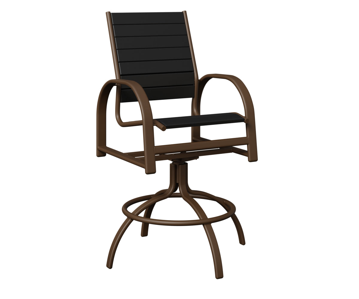 Murphy Poly Swivel Bar Chair
