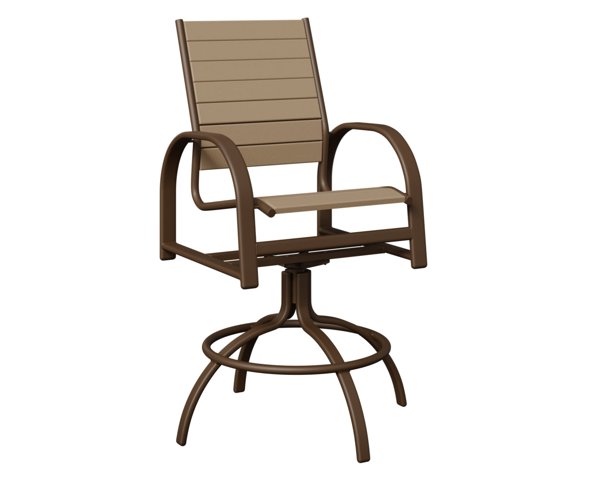 Murphy Poly Swivel Bar Chair