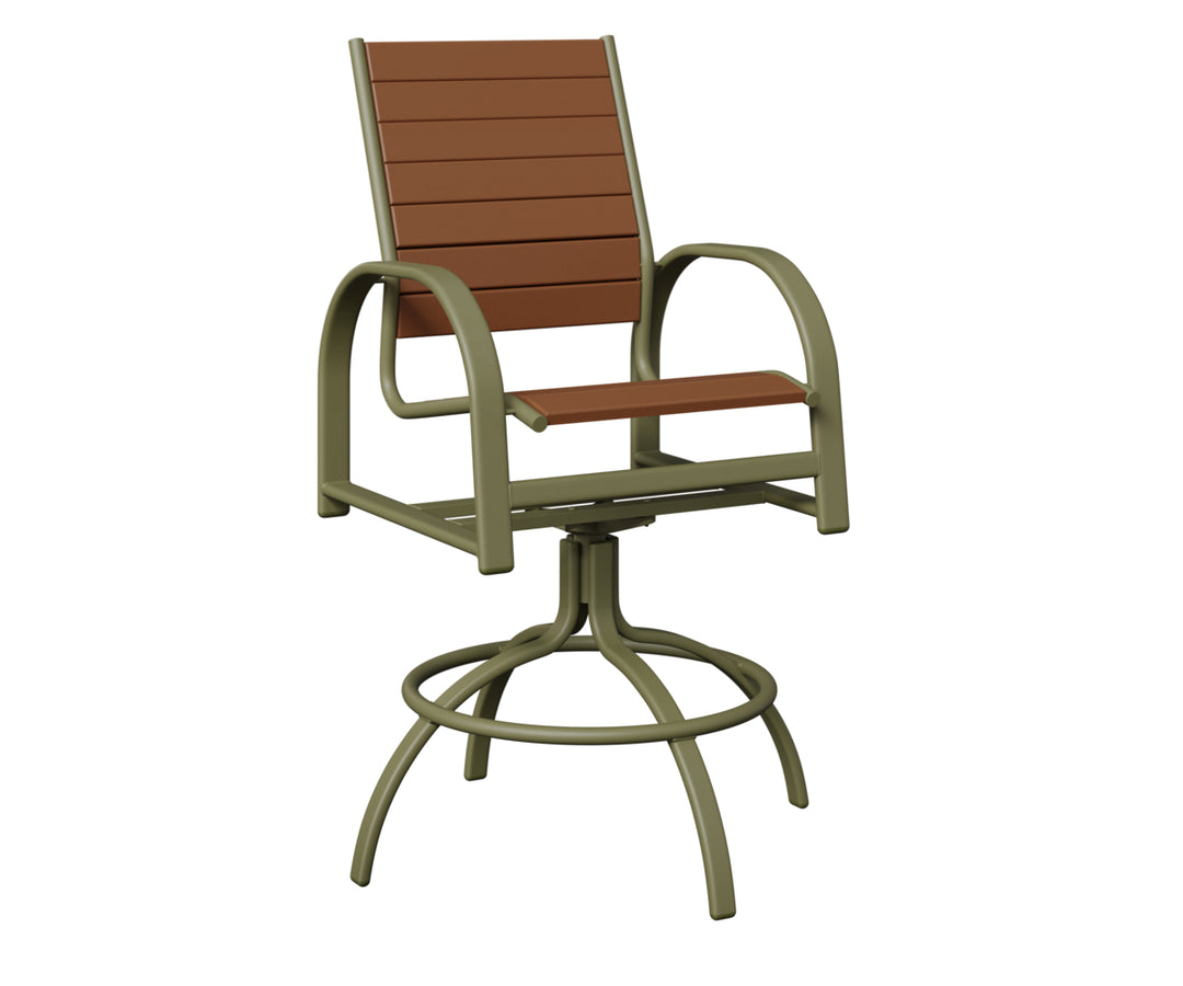 Murphy Poly Swivel Bar Chair