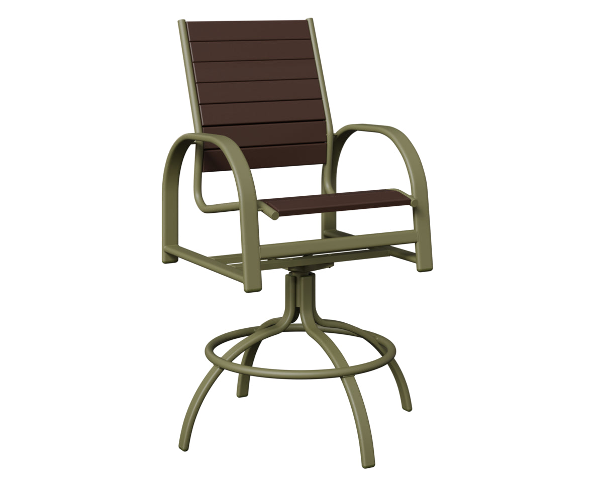 Murphy Poly Swivel Bar Chair