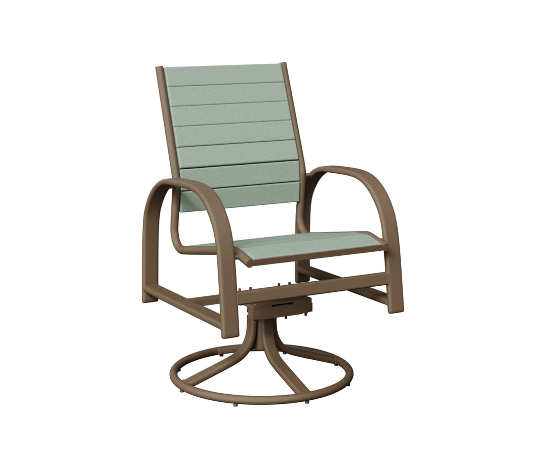 Murphy Poly Swivel Rocker Dining Chair