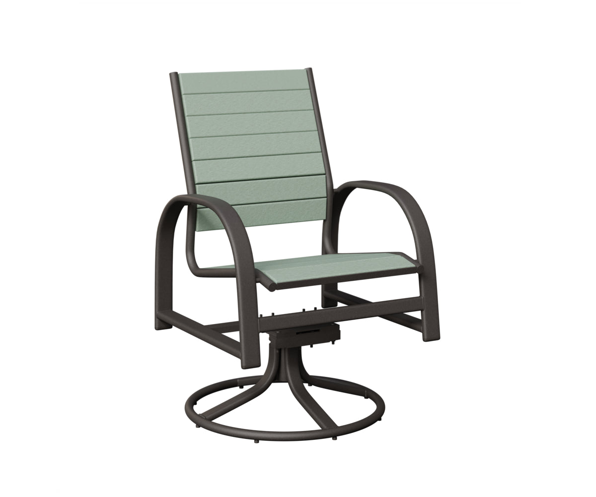 Murphy Poly Swivel Rocker Dining Chair